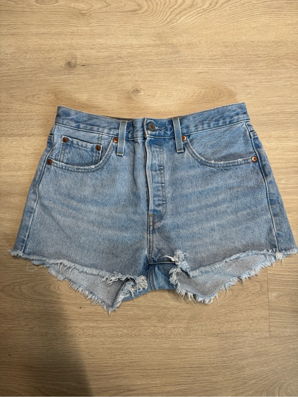 Levi’s 501 High Waisted Shorts